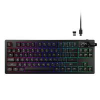 Gamdias HERMES M7 HYBRID Red Switch Hot-Swappable RGB Mechanical Keyboard